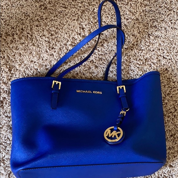 Michael Kors Handbags - Michael Kors Blue Purse